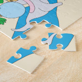 Zee inboorlingen 8x10 puzzel legpuzzel (Zijkant)