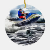 Zee Indoen Keramisch Ornament (Voorkant)