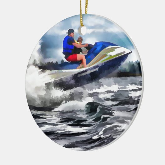 Zee Indoen Keramisch Ornament (Links)