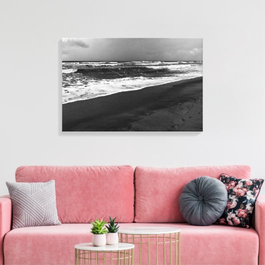zee is het canvas afdruk (Insitu (Woonkamer))