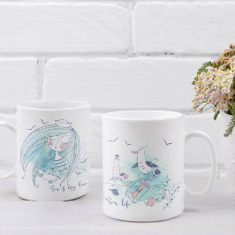 Zee is mijn liefde koffiemok