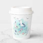 Zee is mijn liefde papieren bekers (Voorkant)