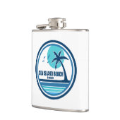 Zee Island Beach Georgia palmvogels Heupfles (Links)