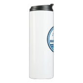 Zee Island Beach Georgia palmvogels Thermosbeker (Gedraaid links)