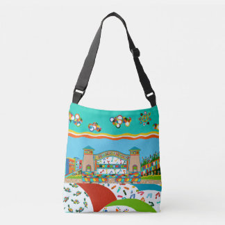 Zee Isle Band Shell Cross Body Bag Crossbody Tas