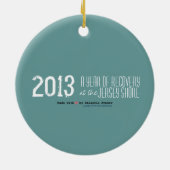 Zee Isle City - 2013 - Herstel aan de kust Keramisch Ornament (Achterkant)