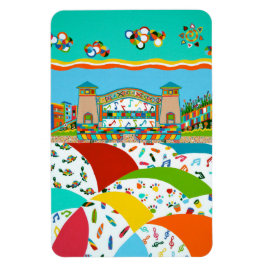 Zee Isle City Band Shell 4 x 6 Flexible Magnet Magneet