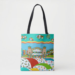 Zee Isle City Band Shell Canvas tas
