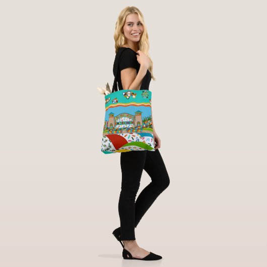 Zee Isle City Band Shell Canvas tas (Op model)