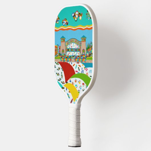 Zee Isle City Band Shell Pickleball peddel Pickleball Paddle (Links)