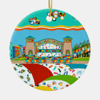 Zee Isle City Keramisch Ornament