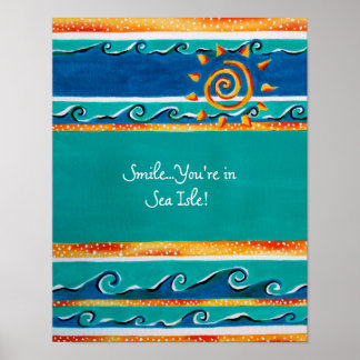 Zee Isle City, NJ Poster