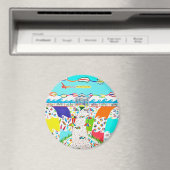 Zee Isle City, NJ Round Magnet (Insitu (Vaatwasser))