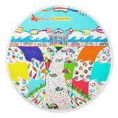 Zee Isle City Promenade Keramische Pull Knop (Voorkant)