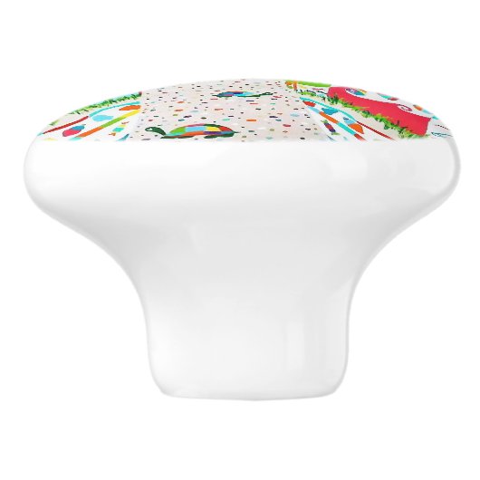 Zee Isle City Promenade Keramische Pull Knop (Zijkant)