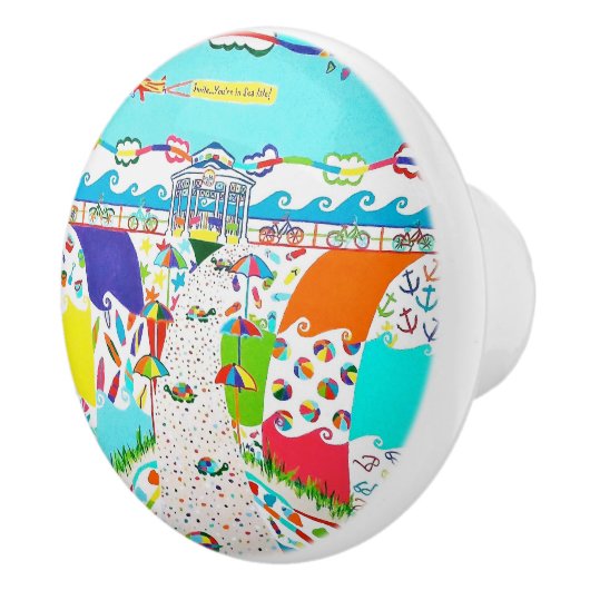 Zee Isle City Promenade Keramische Pull Knop (Rechts)