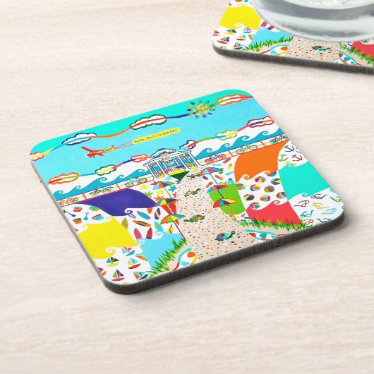 Zee Isle City Promenade Onderzetters (Linkerzijde)