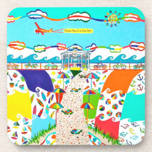 Zee Isle City Promenade Onderzetters