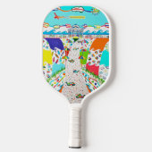 Zee Isle City Promenade Pickleball Paddle (Achterkant)