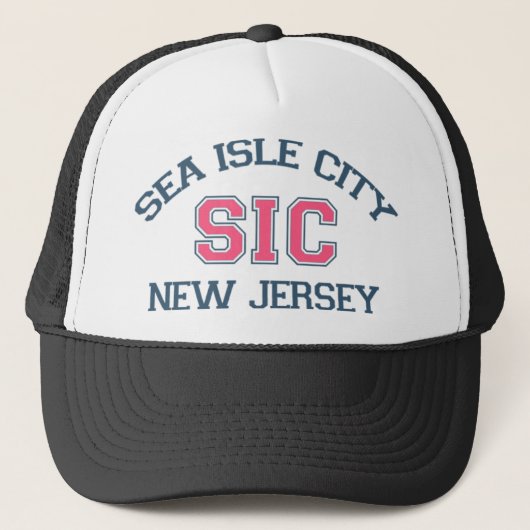 Zee Isle City. Trucker Pet (Voorkant)
