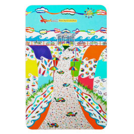 Zee Isle Promenade 4 x 6 Flexible Magnet Magneet