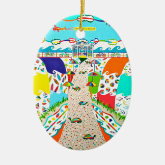Zee Isle Promenade Ovaal Ornament