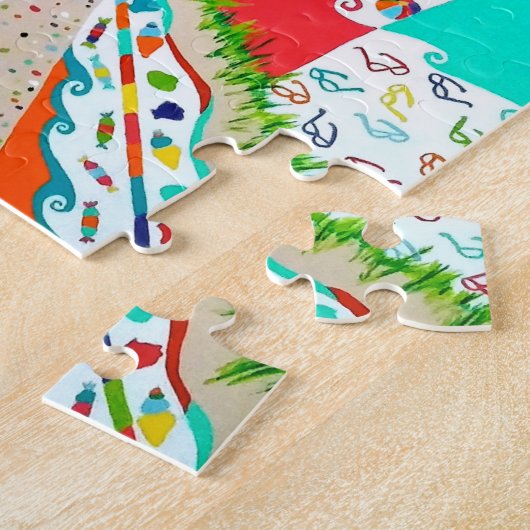 Zee Isle Promenade Puzzel (Zijkant)