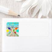 Zee Isle Promenade Retourlabel Etiket (Insitu)