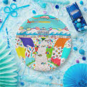 Zee Isle Promenade Ronde papieren Borden Papieren Bordje (Feest)