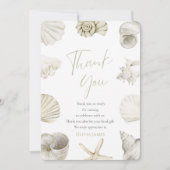 Zee je binnenkort baby shower bedankkaart (Voorkant)