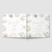 Zee je binnenkort baby shower gastenboek (Volledig)