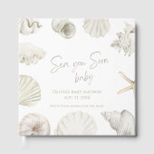 Zee je binnenkort baby shower gastenboek (Voorkant)