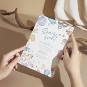 Zee je binnenkort baby shower kaart