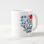 Zee je snel grote koffiekop (Voorkant rechts)