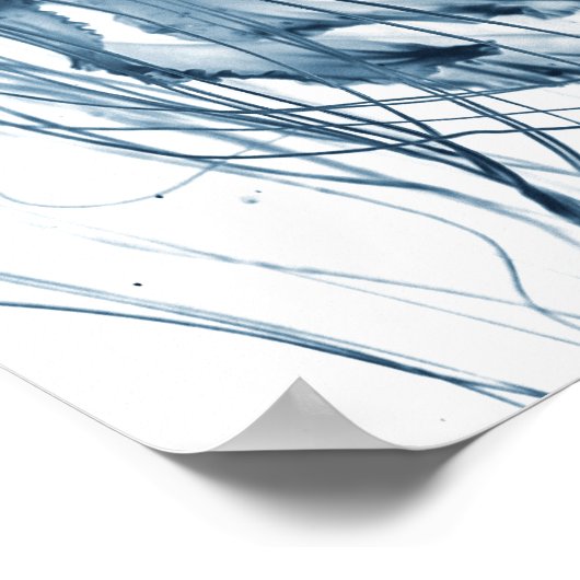 ZEE JELLYFISH FOTOGRAFISCH POSTER (Hoek)