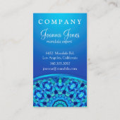 Zee Jewel Mandala Visitekaartje (Achterkant)