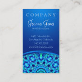 Zee Jewel Mandala Visitekaartje (Achterkant)