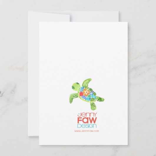 Zee Kaart (Achterkant)