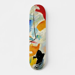 Zee Kandinsky Battle Painting 1913 Persoonlijk Skateboard