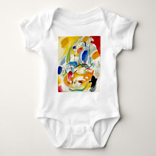 Zee Kandinsky Battle Painting 1913 Romper (Voorkant)