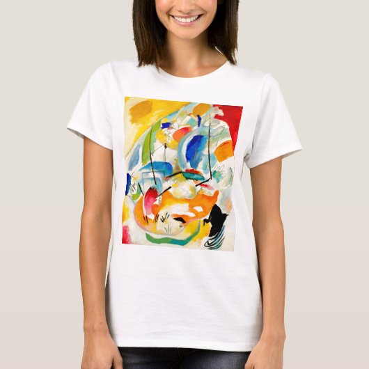 Zee Kandinsky Battle Painting 1913 T-shirt (Voorkant)
