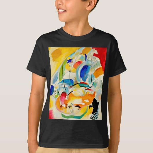 Zee Kandinsky Battle Painting 1913 T-shirt (Voorkant)