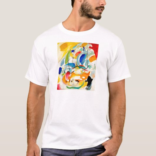 Zee Kandinsky Battle Painting 1913 T-shirt (Voorkant)