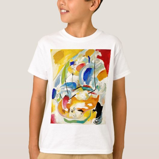 Zee Kandinsky Battle Painting 1913 T-shirt (Voorkant)