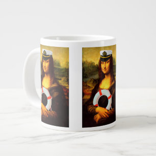 Zee Kapitein Mona Lisa Grote Koffiekop