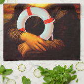 Zee Kapitein Mona Lisa Theedoek (Gevouwen)