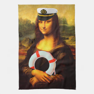 Zee Kapitein Mona Lisa Theedoek