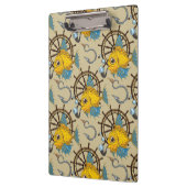 Zee kapitein vispatroon klembord (Links)