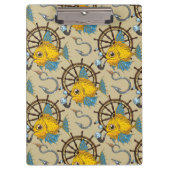 Zee kapitein vispatroon klembord (Voorkant)