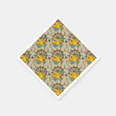 Zee kapitein vispatroon servet (Hoek)